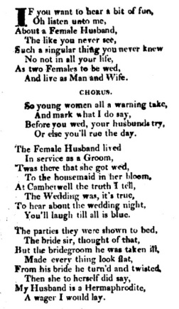 female husband 1829